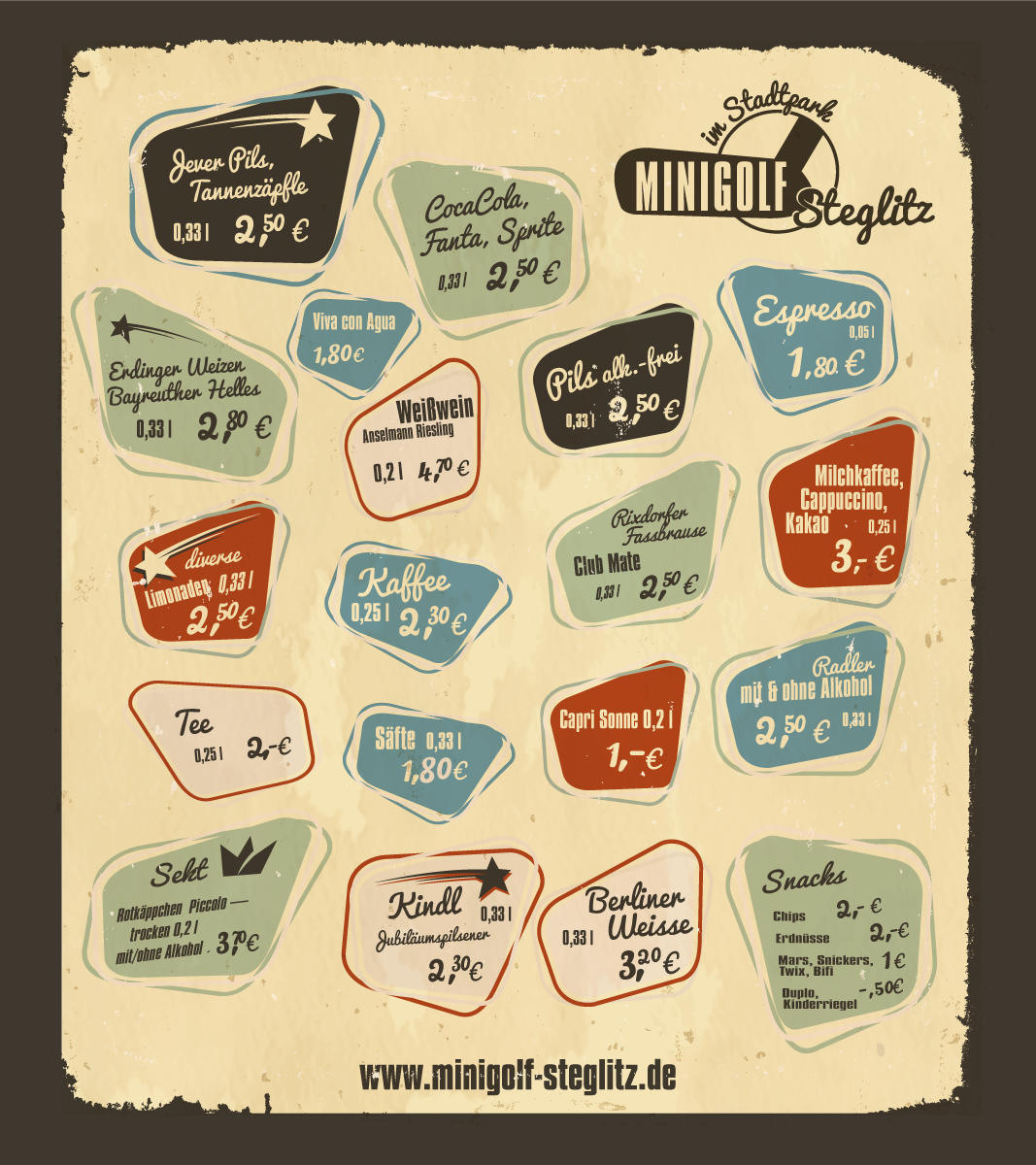 Getränkekarte Hertzberg 2025